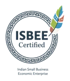ISBEE Certified seal: Indian Small Business Economic Enterprise
